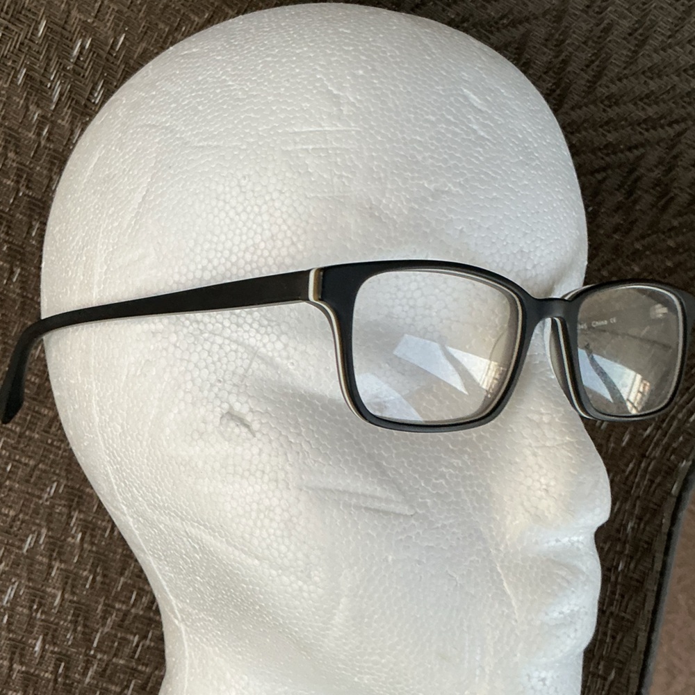Warby Parker Wilkie Matte Black Rectangular Eyeglass Frames View 3